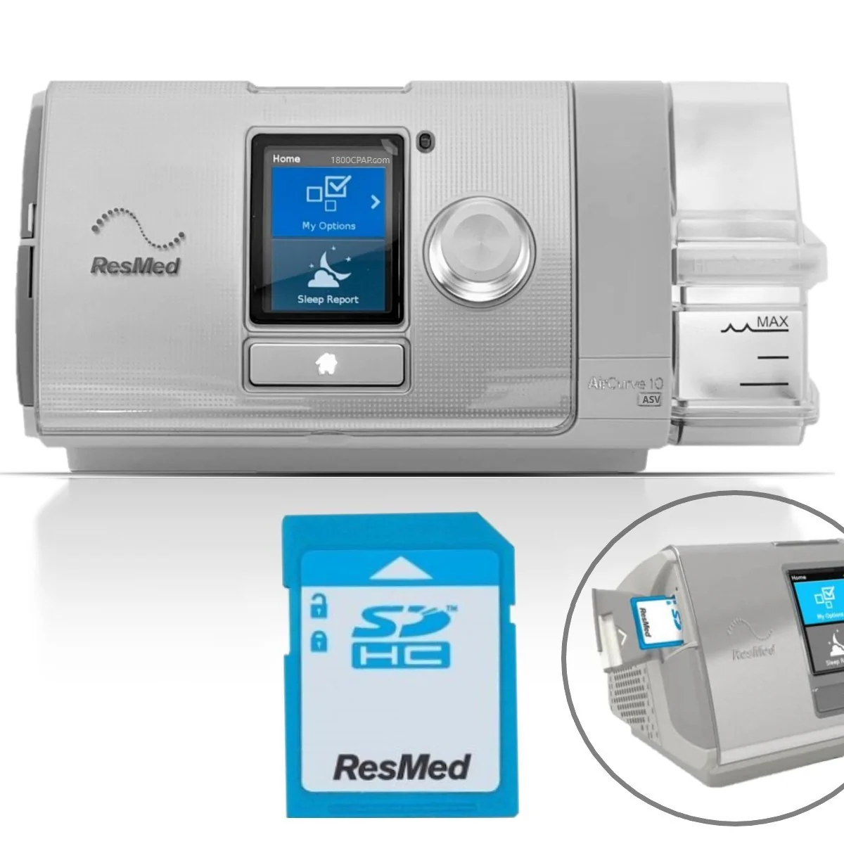 AirCurve 10 ASV with Humidifier - Certified Refurbished - Image 9