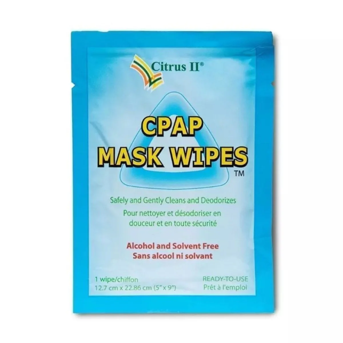 Citrus 2 Travel CPAP Cleaning Wipes - Image 2