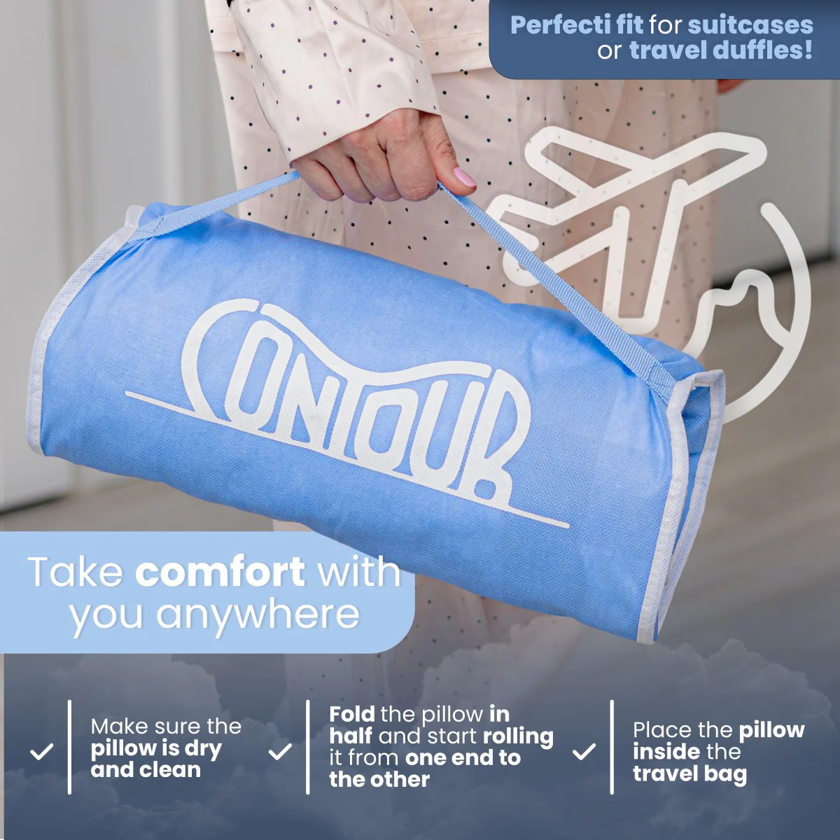 CoolPAP Travel CPAP Bed Pillow - Image 6
