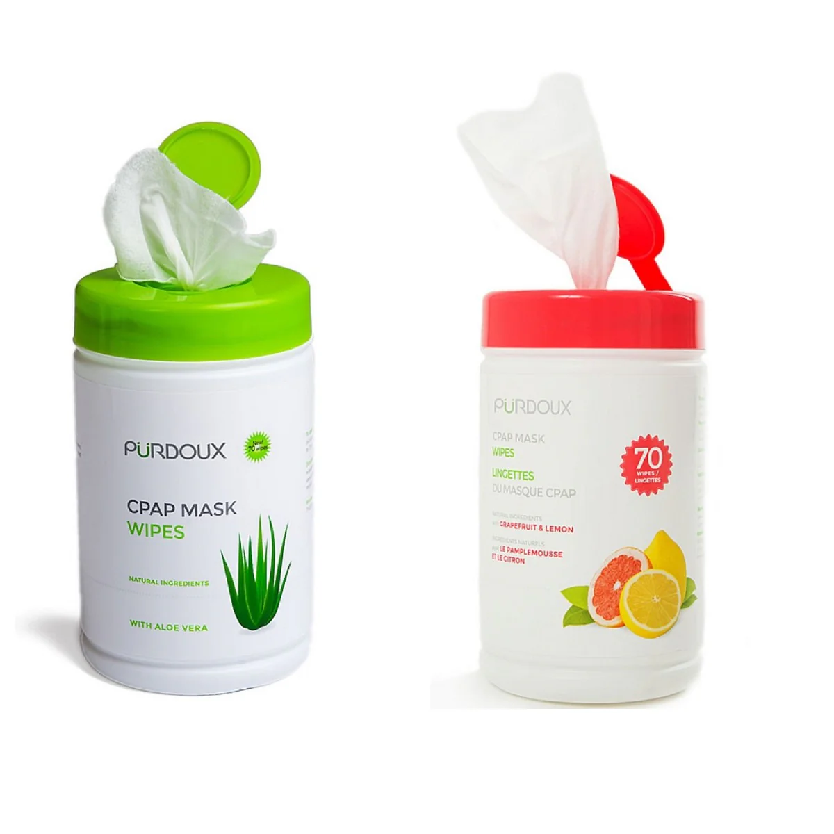 Purdoux CPAP Wipes Cleaning Wipes - Image 2