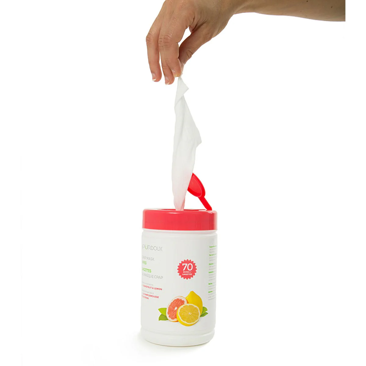 Purdoux CPAP Wipes Cleaning Wipes - Image 6